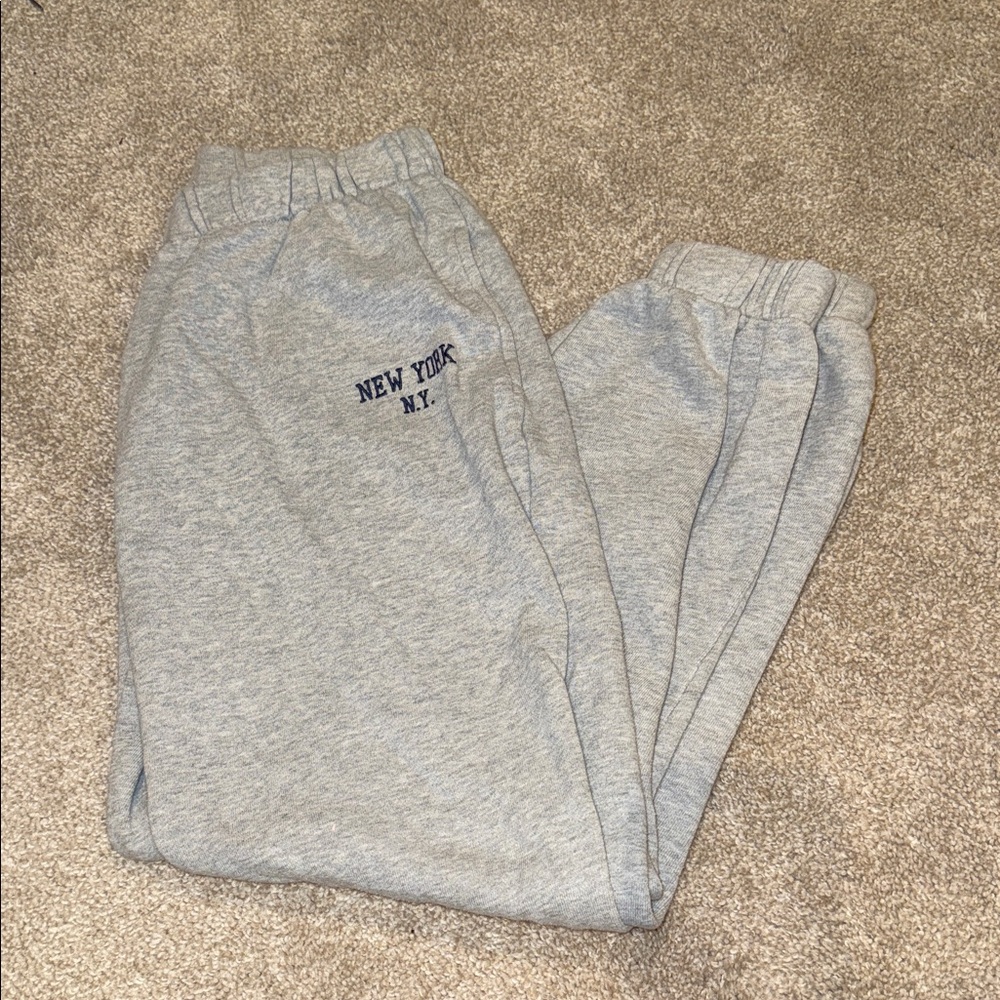JOHN GALT GREY NEW YORK SWEATPANTS (OS)